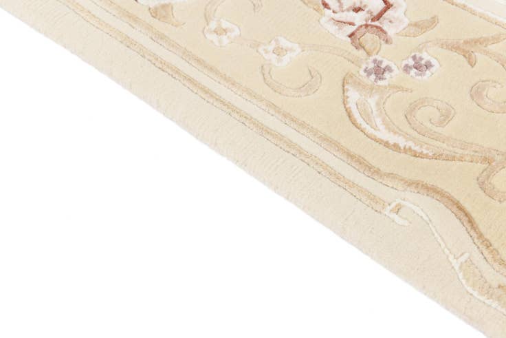 Detail image of 2' 8 x 4' 7 Hand Knotted Darya Wool Rug