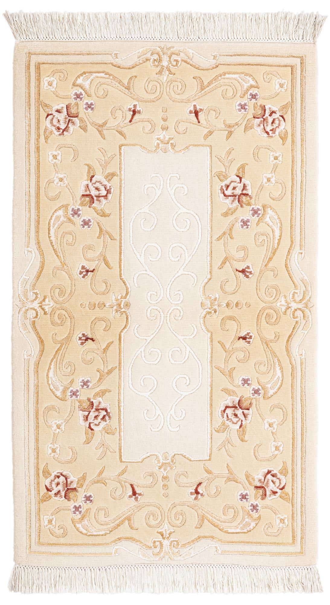 2' 8 x 4' 7 Hand Knotted Darya Wool Rug