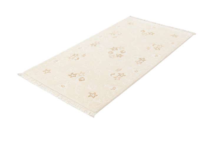 2' 7 x 5' 1 Hand Knotted Darya Wool Rug