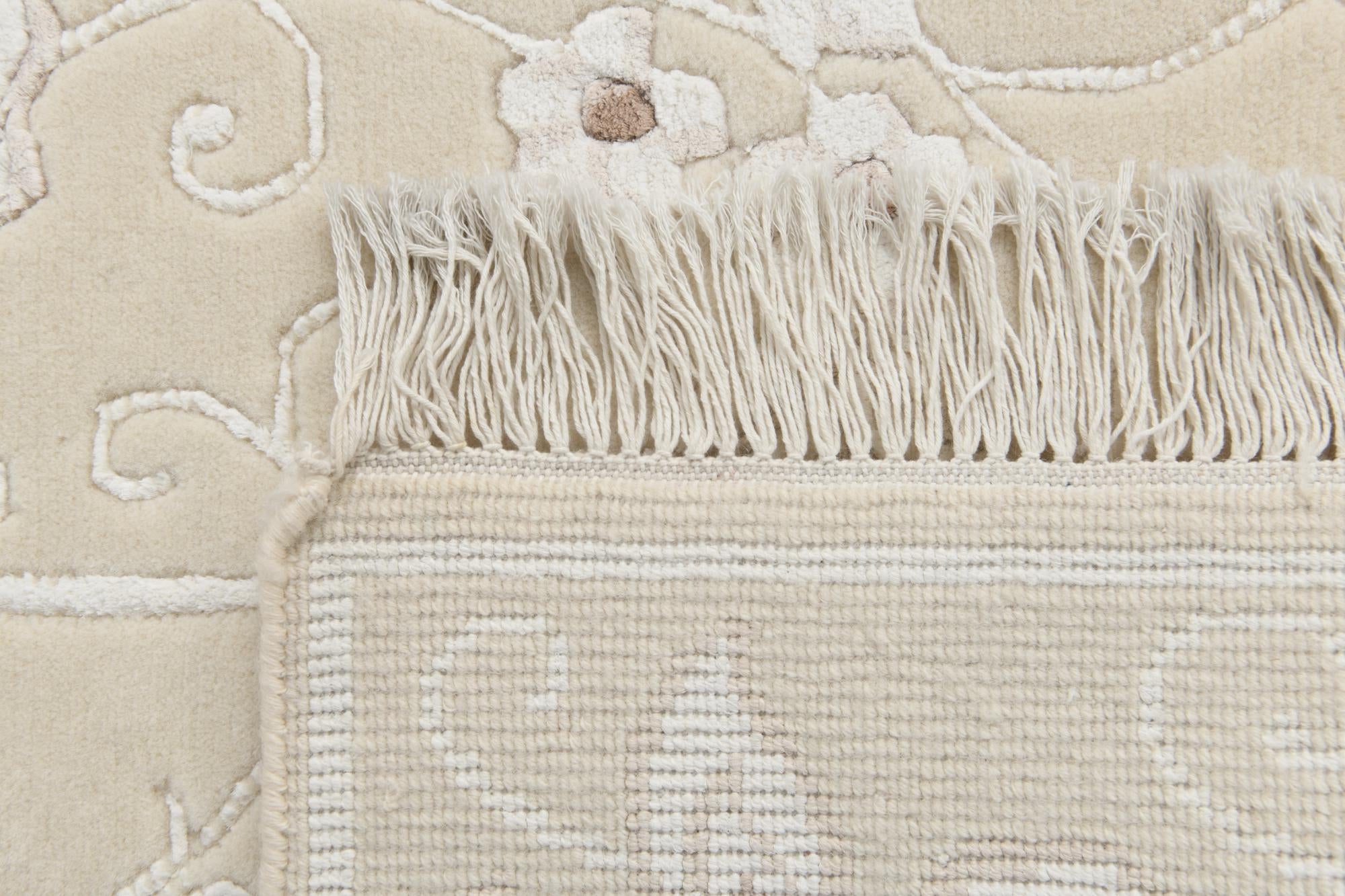 2' 8 x 4' 8 Hand Knotted Darya Wool Rug