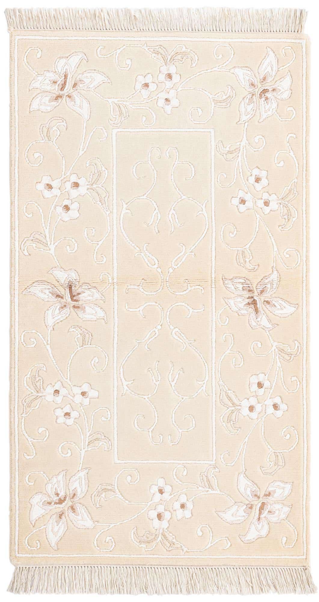 2' 8 x 4' 8 Hand Knotted Darya Wool Rug