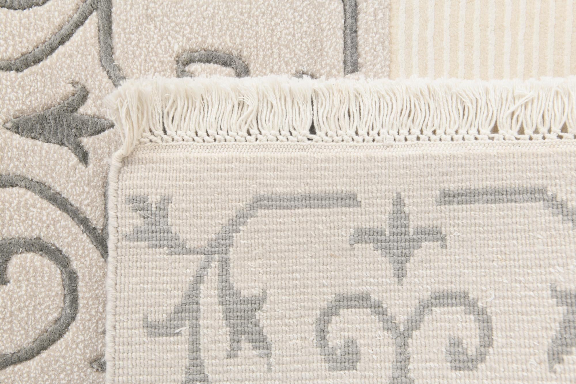 2' 8 x 5' 1 Hand Knotted Darya Wool Rug