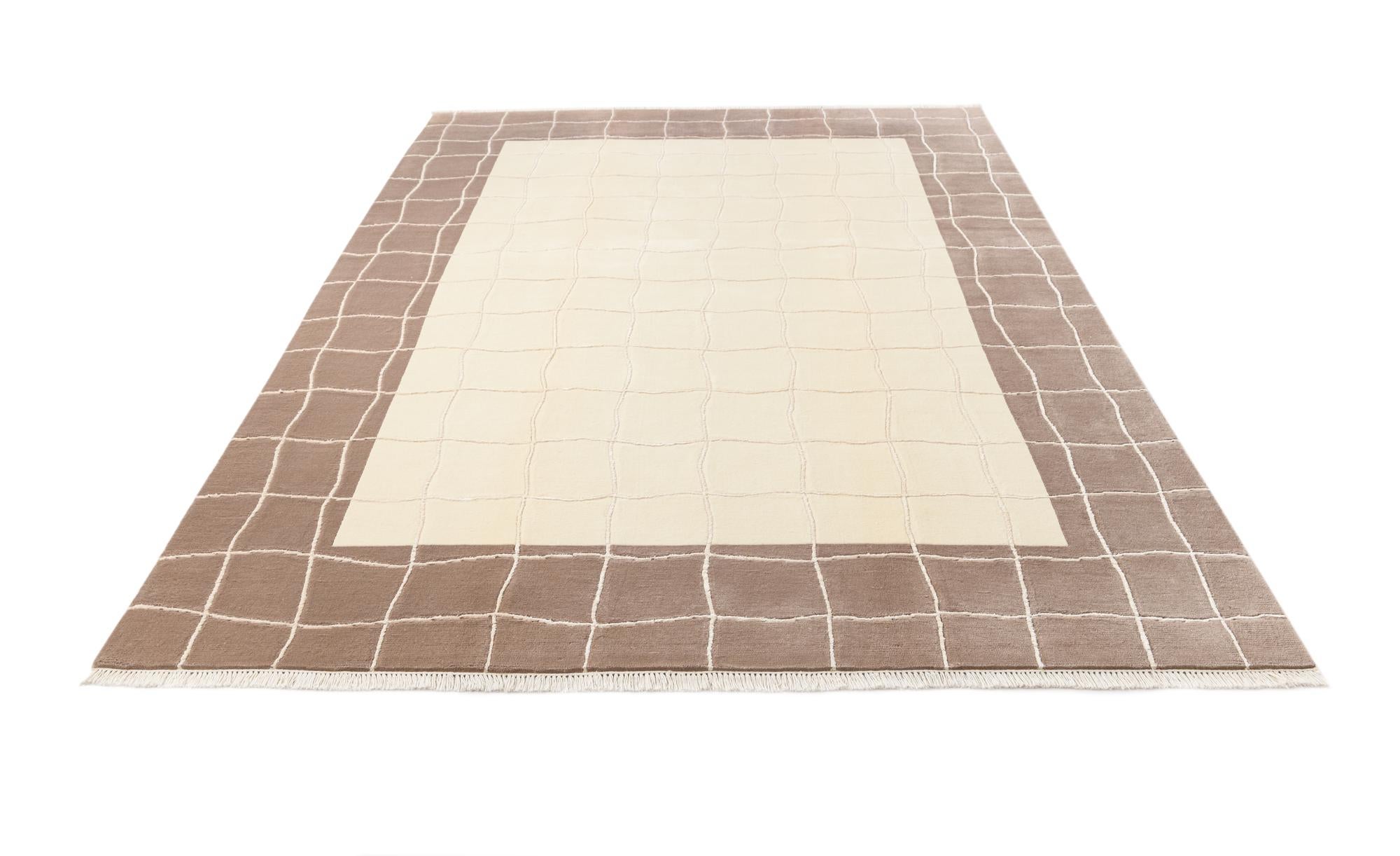 6' 5 x 9' 10 Hand Knotted Darya Wool Rug