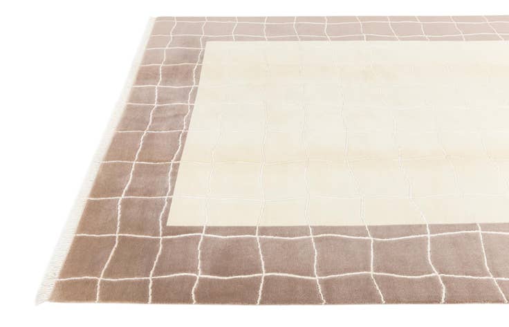 Detail image of 6' 5 x 9' 10 Hand Knotted Darya Wool Rug