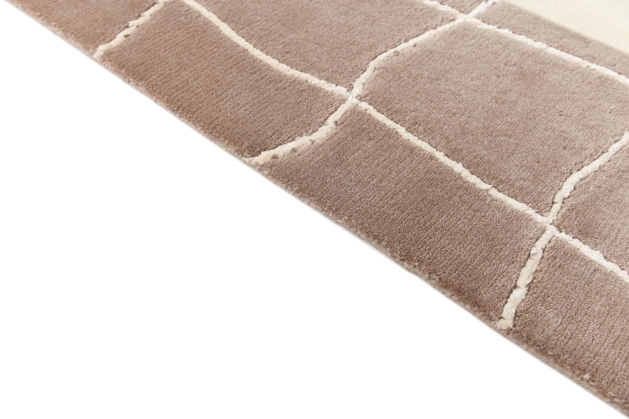 6' 5 x 9' 10 Hand Knotted Darya Wool Rug