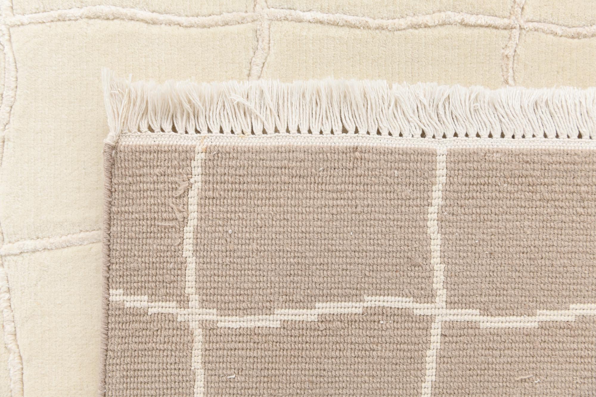 6' 5 x 9' 10 Hand Knotted Darya Wool Rug