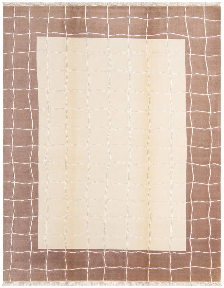 Detail image of 6' 5 x 9' 10 Hand Knotted Darya Wool Rug