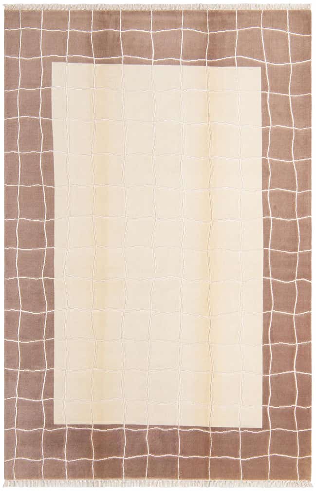 6' 5 x 9' 10 Hand Knotted Darya Wool Rug