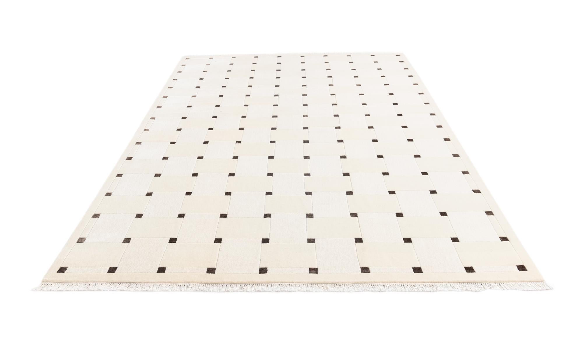6' 5 x 9' 10 Hand Knotted Darya Wool Rug