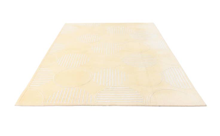 Detail image of 6' 7 x 9' 9 Hand Knotted Darya Wool Rug