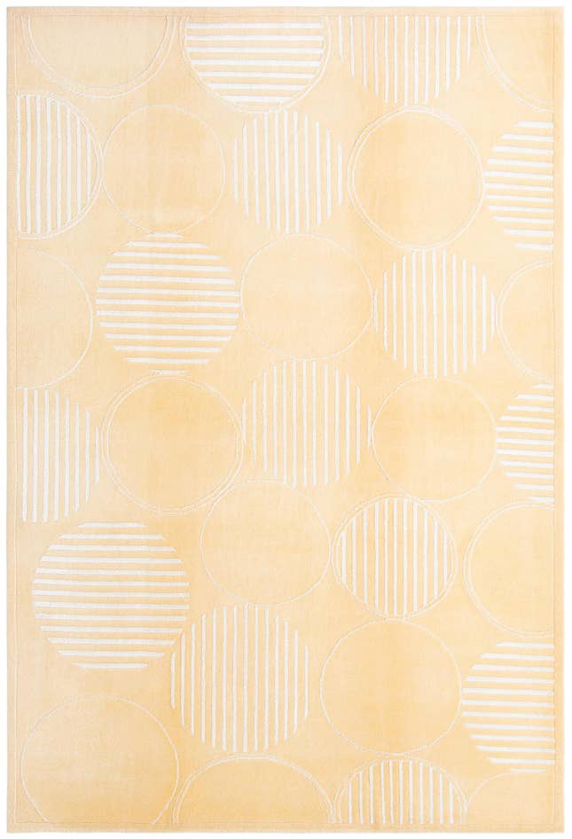 Detail image of 6' 7 x 9' 9 Hand Knotted Darya Wool Rug