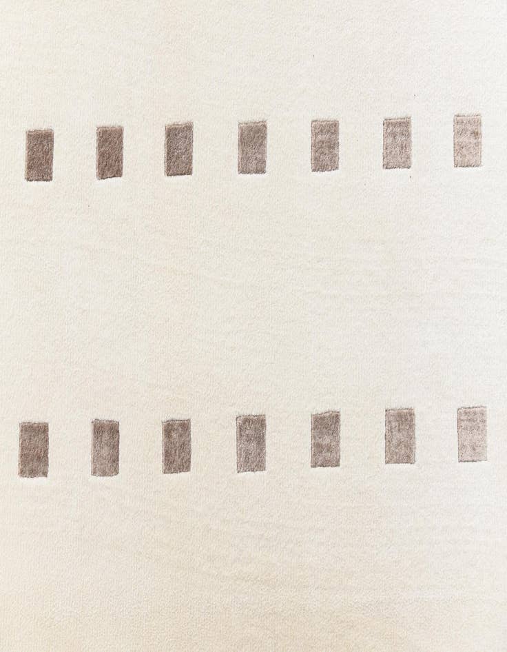 Detail image of 6' 7 x 10'  Hand Knotted Darya Wool Rug