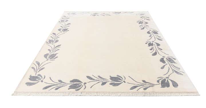 6' 7 x 9' 10 Hand Knotted Darya Wool Rug