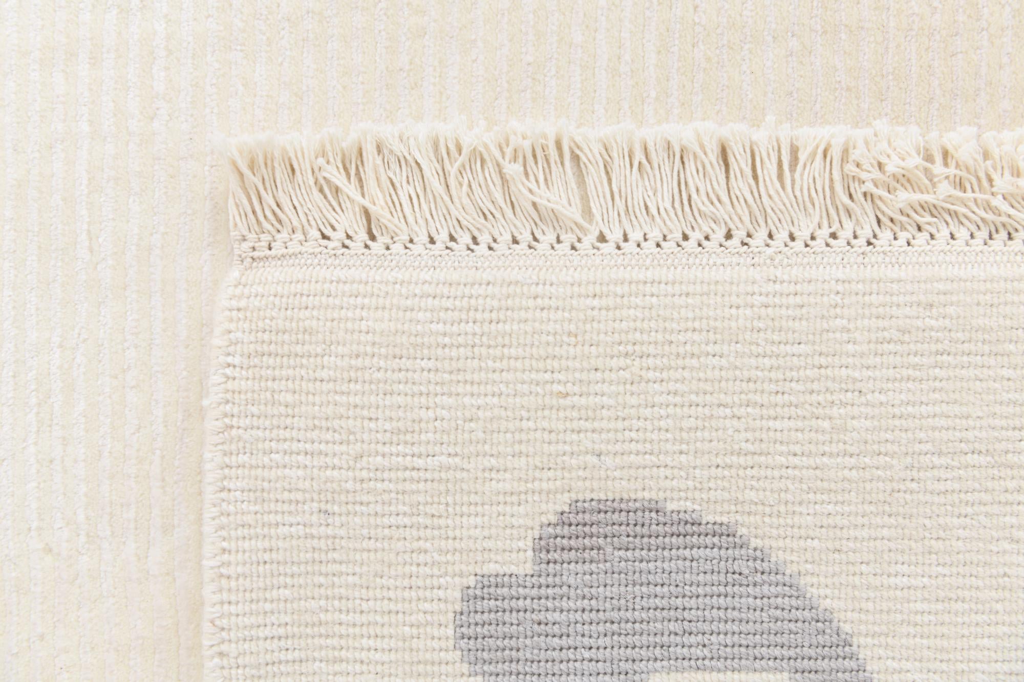 6' 7 x 9' 10 Hand Knotted Darya Wool Rug