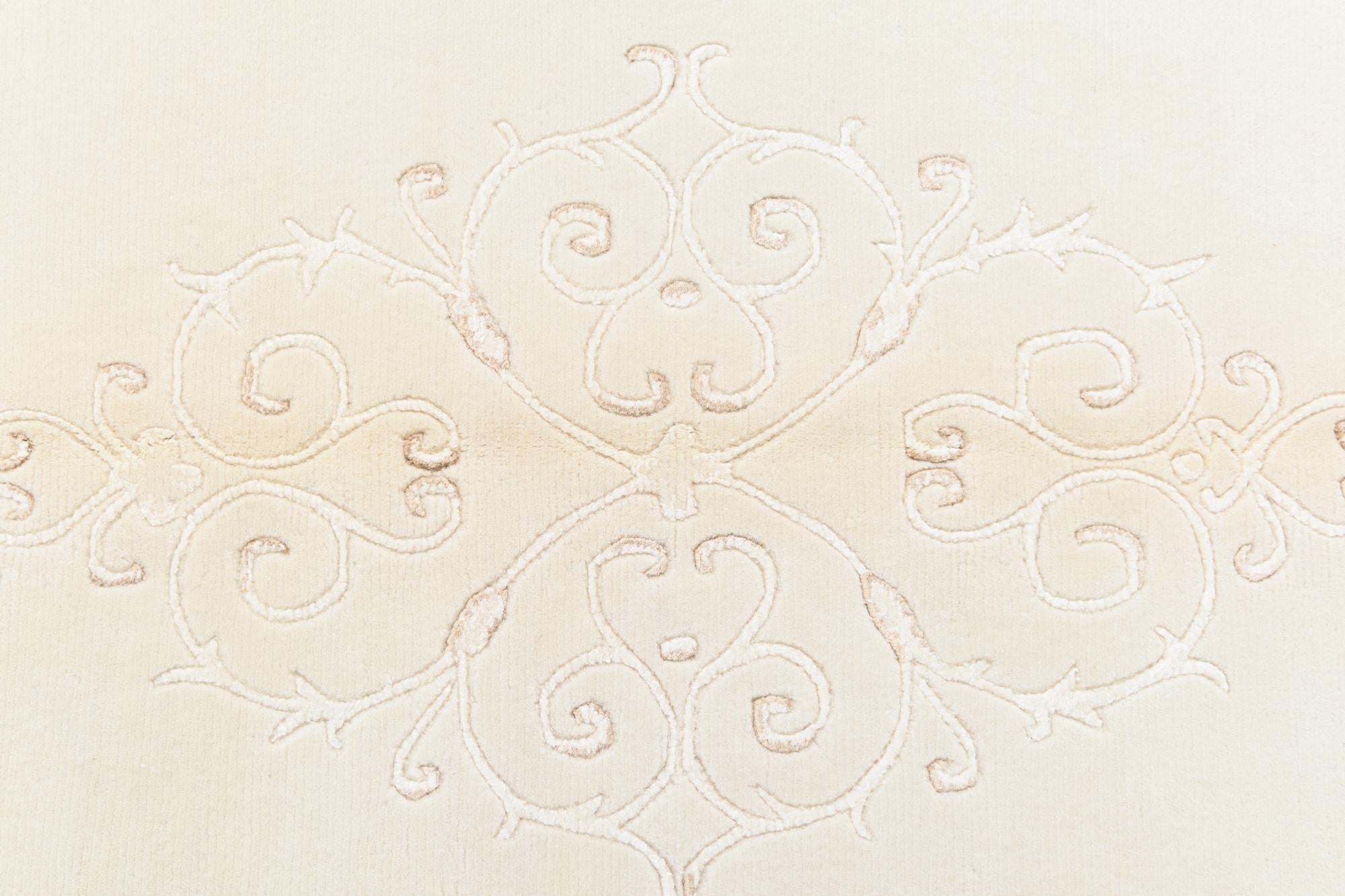 4' 11 x 6' 11 Hand Knotted Darya Wool Rug