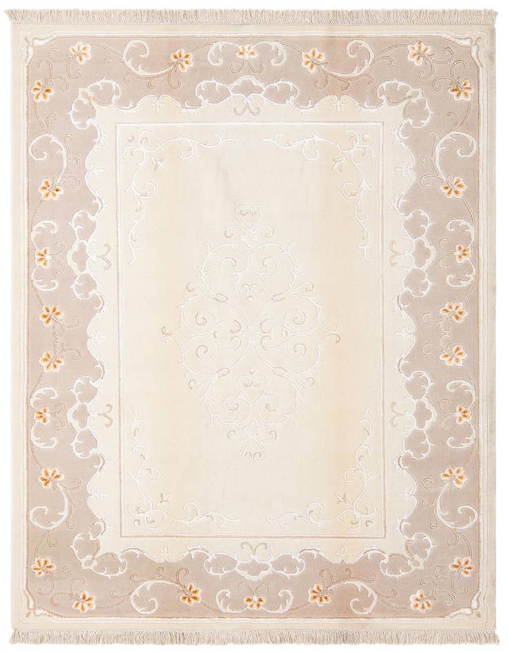 Detail image of 5' 9 x 7' 10 Hand Knotted Darya Wool Rug