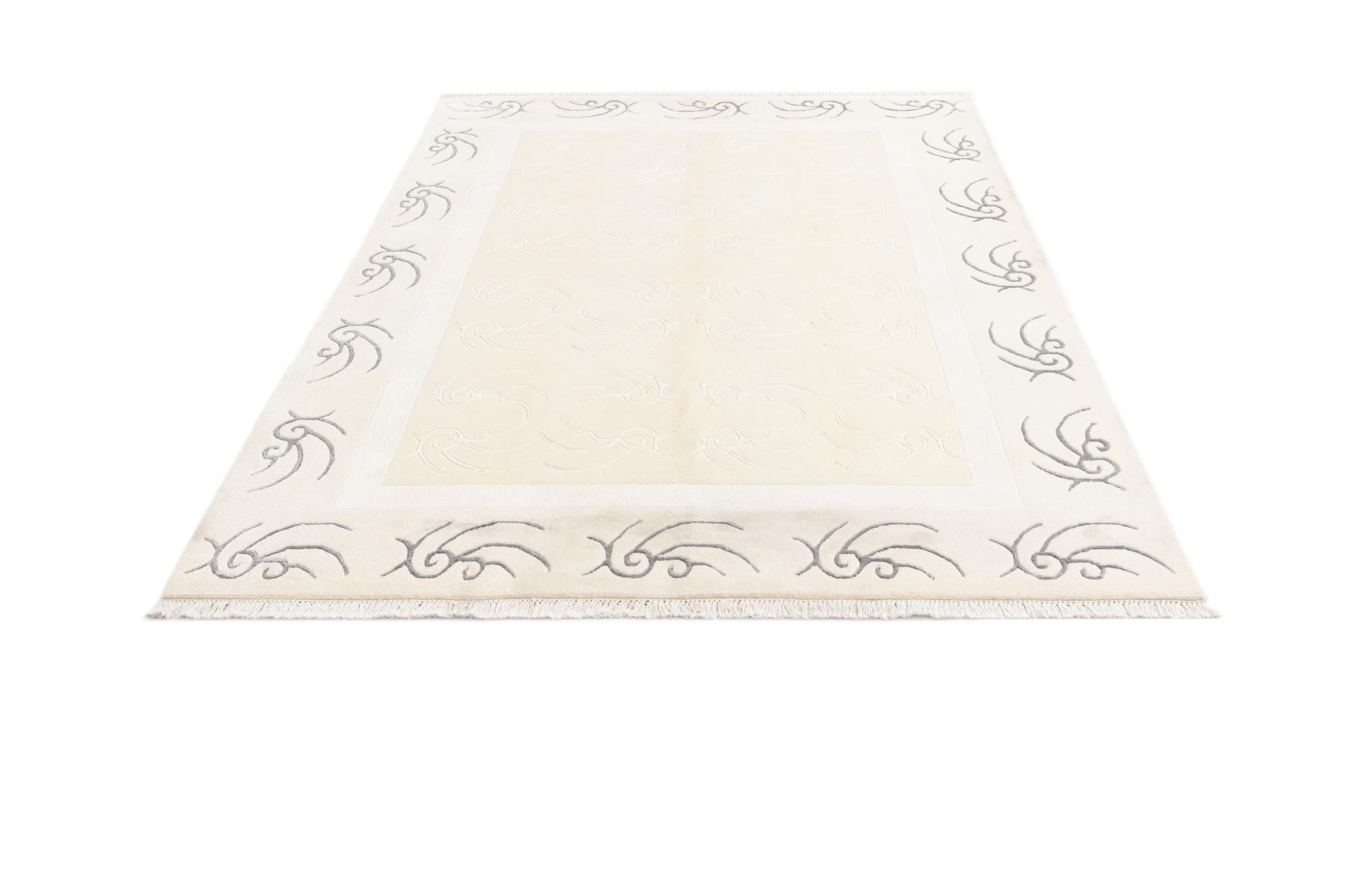 5' 7 x 7' 10 Hand Knotted Darya Wool Rug