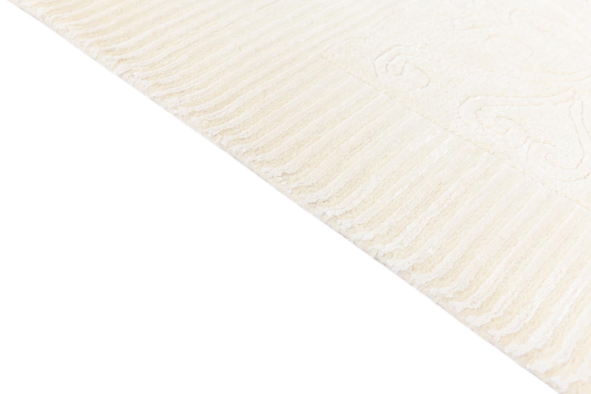 4' 11 x 6' 7 Hand Knotted Darya Wool Rug