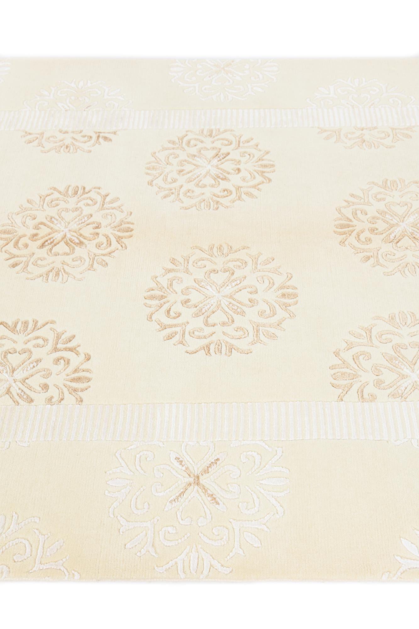 4' 10 x 6' 5 Hand Knotted Darya Wool Rug