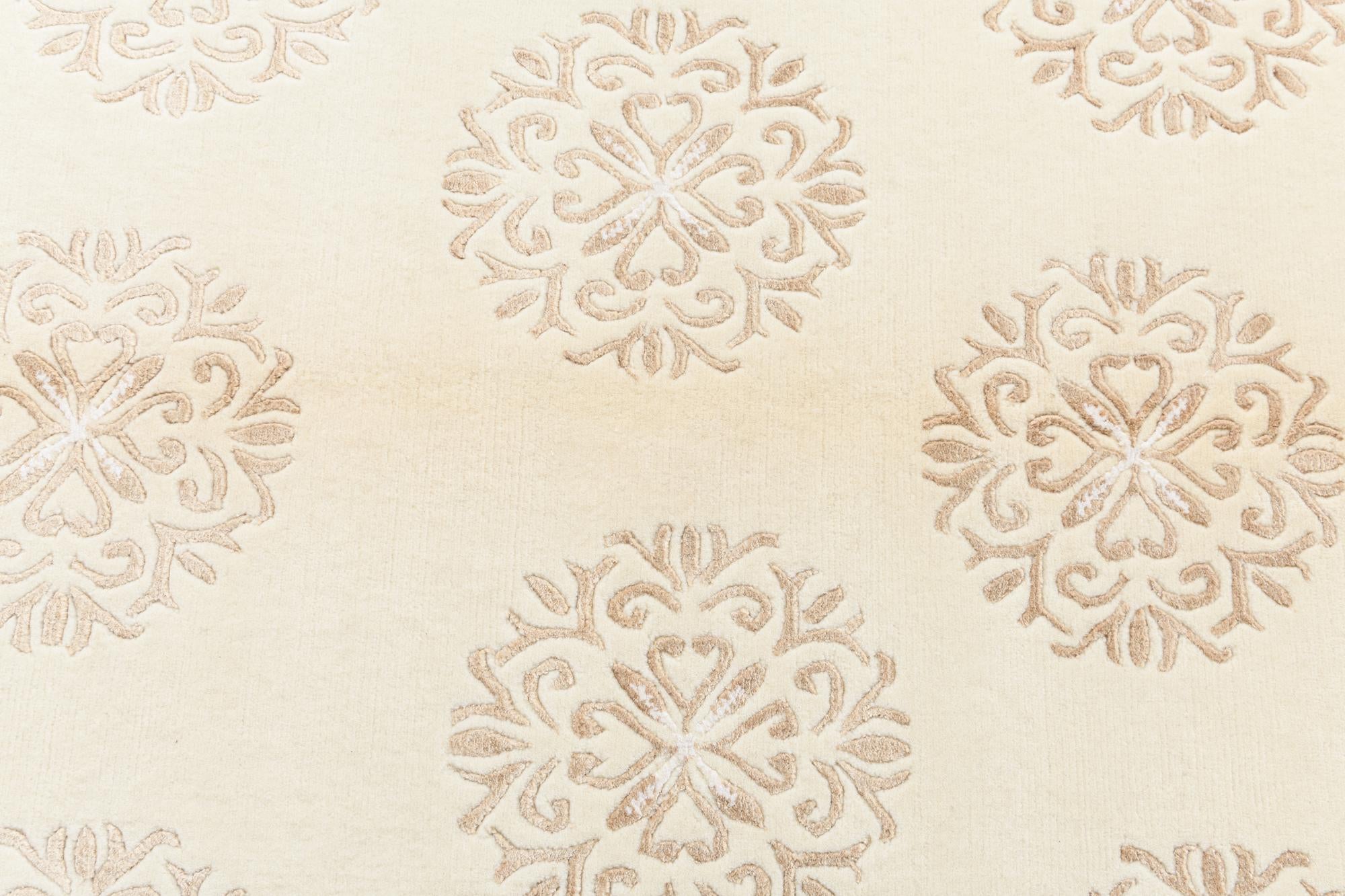 4' 10 x 6' 5 Hand Knotted Darya Wool Rug