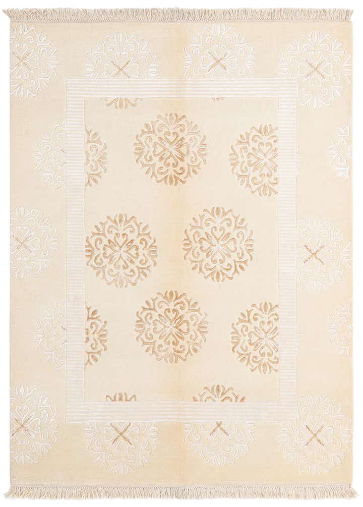 4' 10 x 6' 5 Hand Knotted Darya Wool Rug