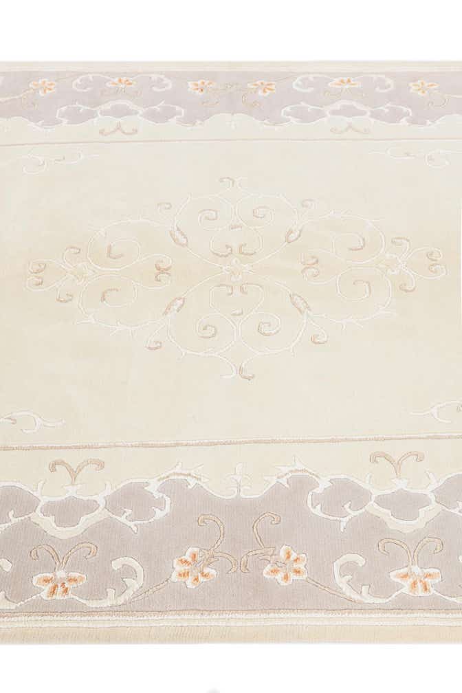 4' 11 x 6' 10 Hand Knotted Darya Wool Rug