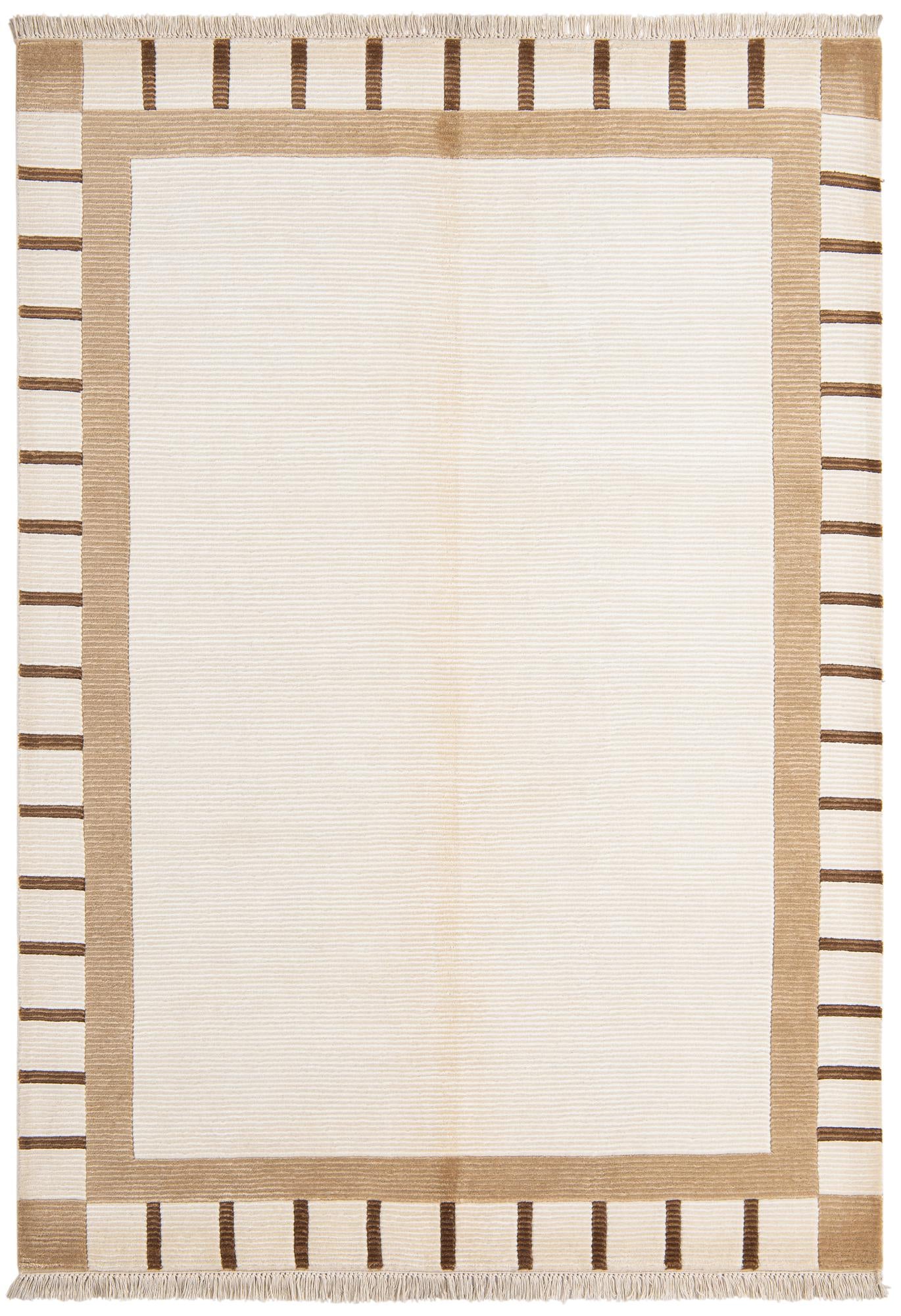 4' 11 x 6' 11 Hand Knotted Darya Wool Rug