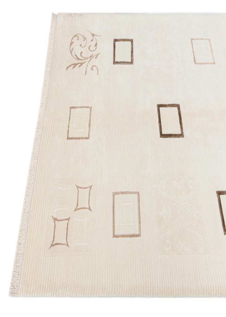 5' x 6' 7 Hand Knotted Darya Wool Rug