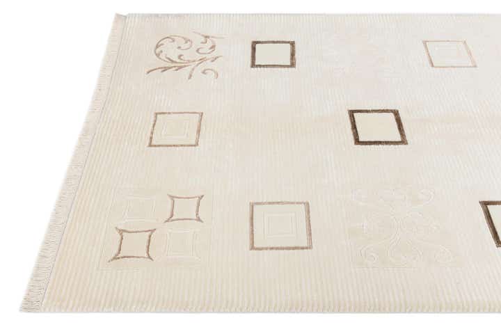 5' x 6' 7 Hand Knotted Darya Wool Rug