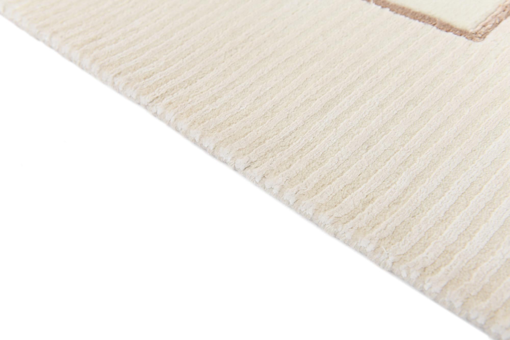 5' x 6' 7 Hand Knotted Darya Wool Rug