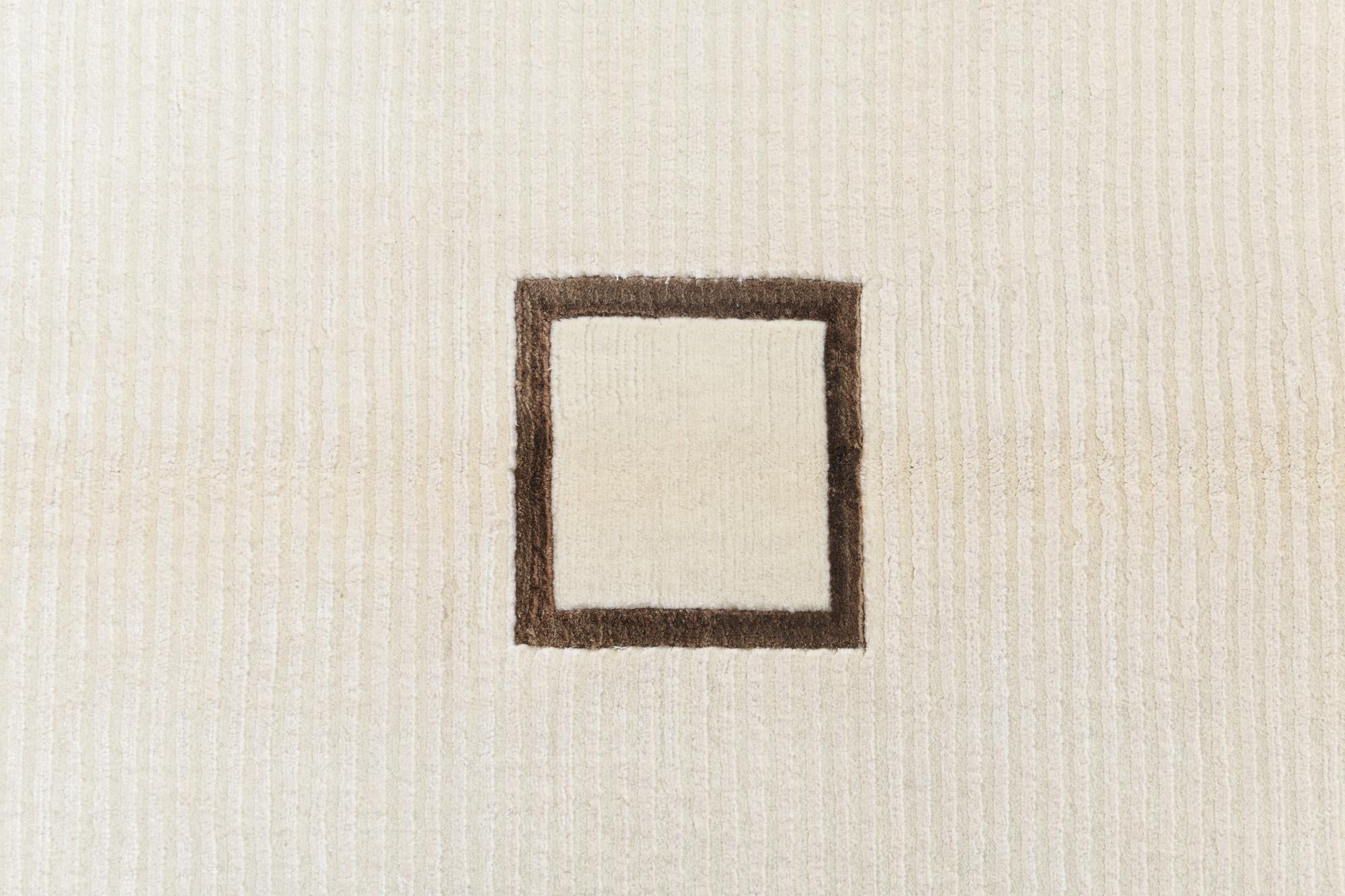 5' x 6' 7 Hand Knotted Darya Wool Rug