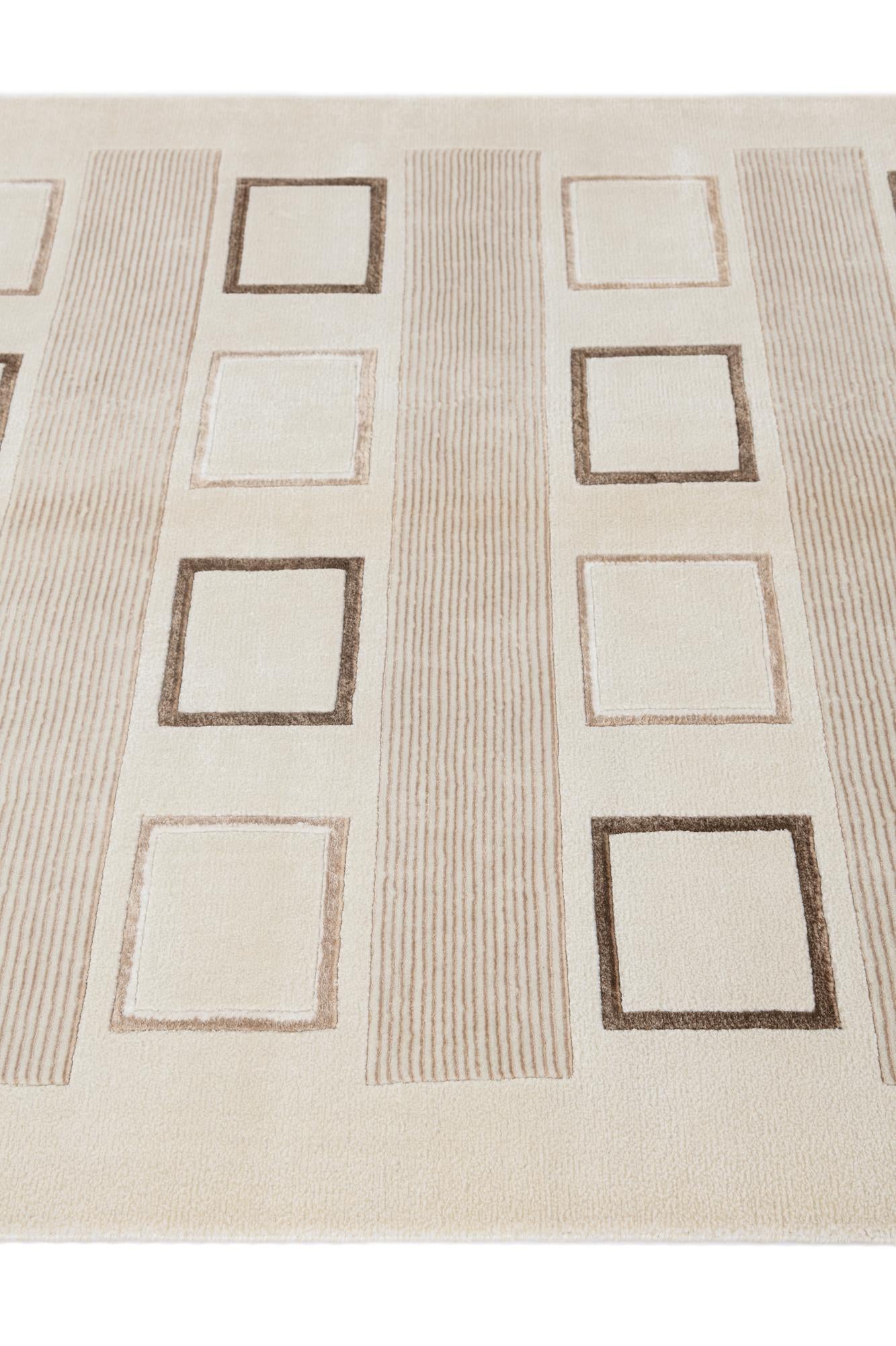 4' 10 x 6' 9 Hand Knotted Darya Wool Rug