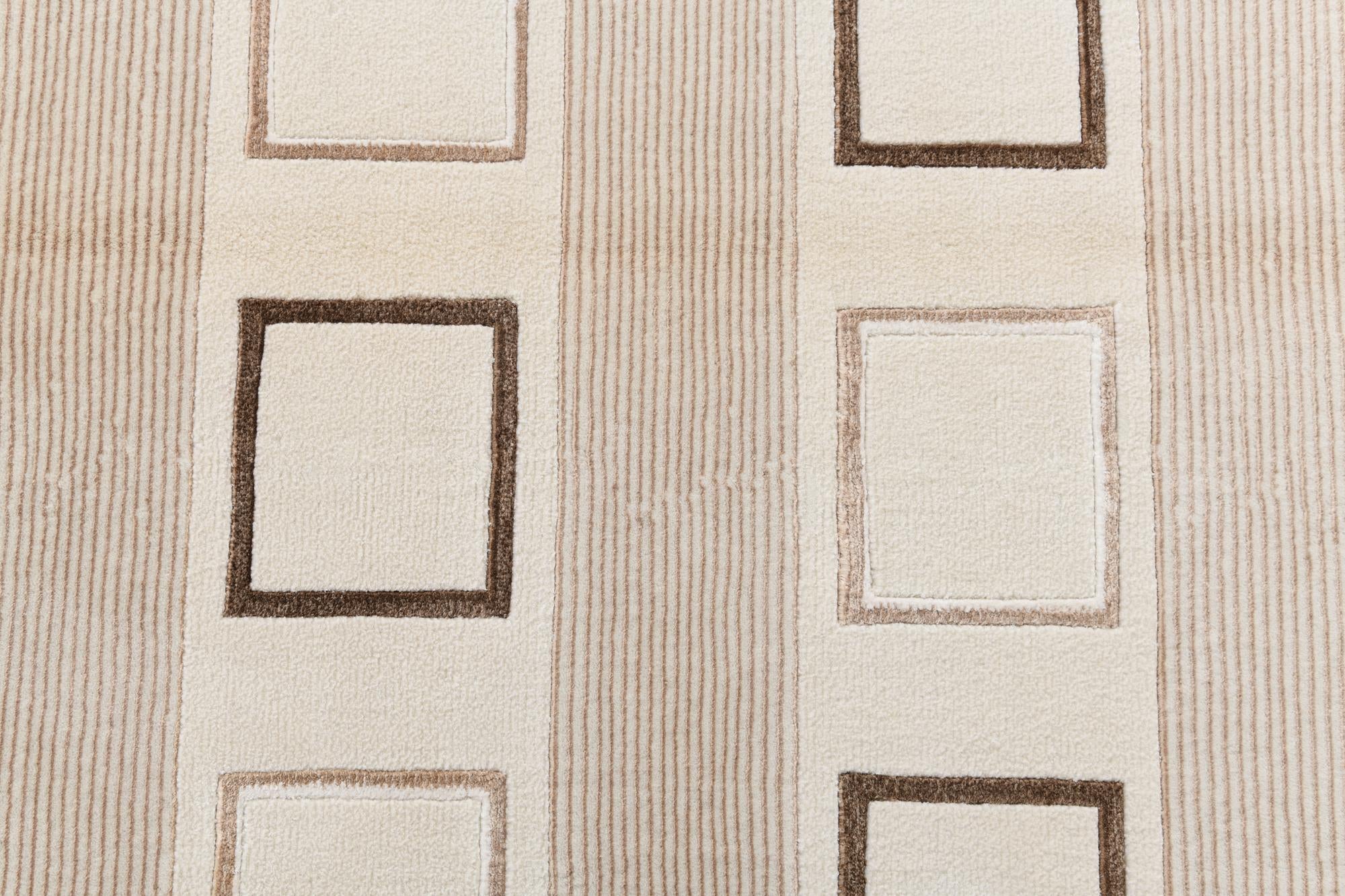 4' 10 x 6' 9 Hand Knotted Darya Wool Rug