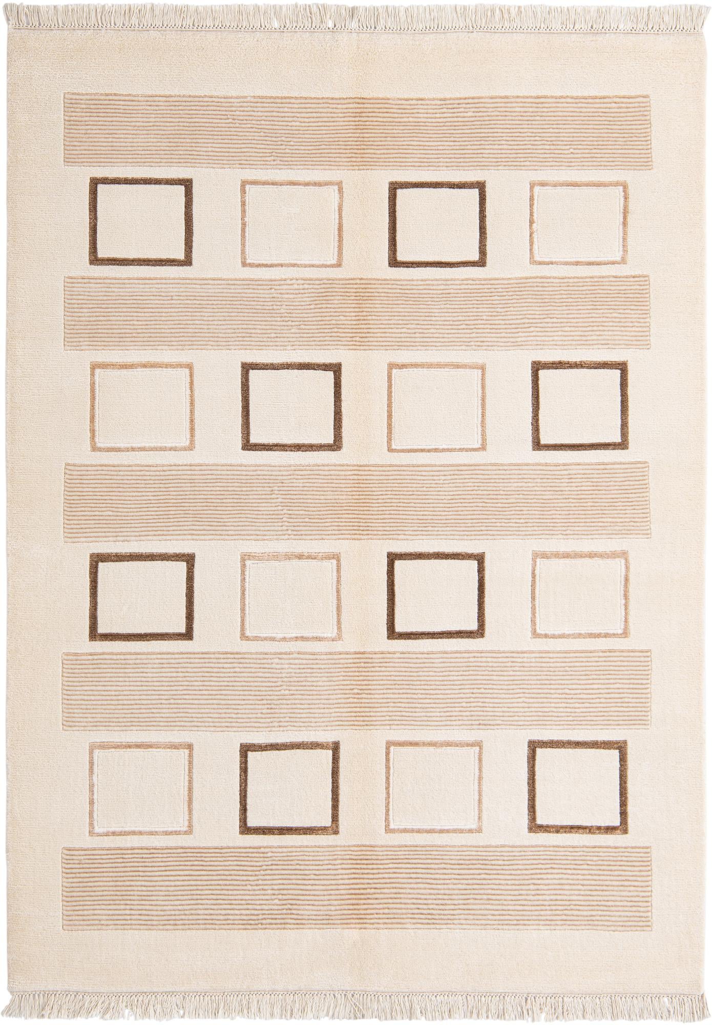 4' 10 x 6' 9 Hand Knotted Darya Wool Rug