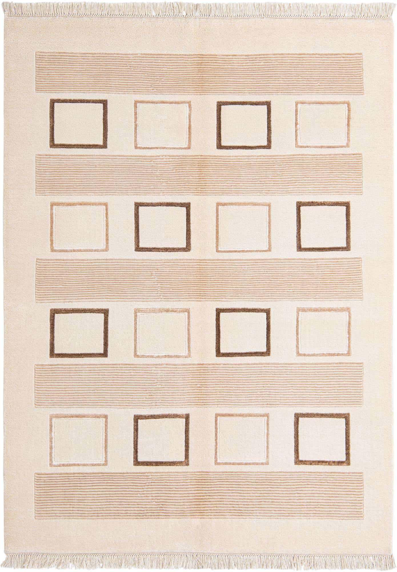 4' 10 x 6' 9 Hand Knotted Darya Wool Rug