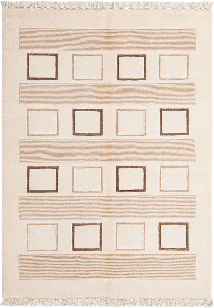 4' 10 x 6' 9 Hand Knotted Darya Wool Rug