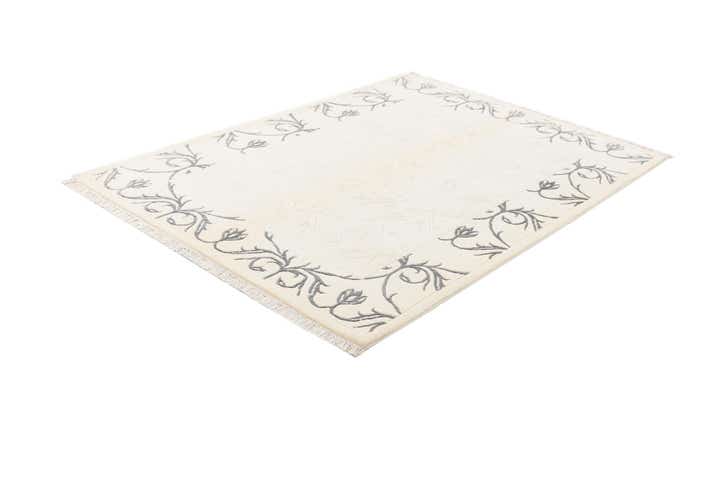 4' 9 x 6' 8 Hand Knotted Darya Wool Rug