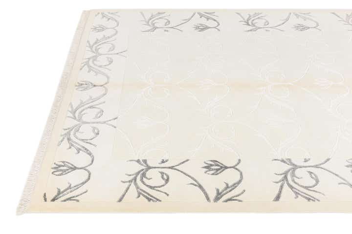 4' 9 x 6' 8 Hand Knotted Darya Wool Rug