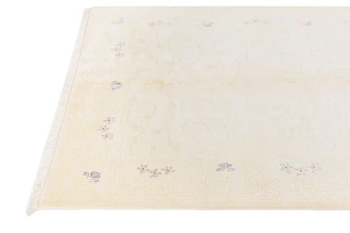 4' 11 x 6' 9 Hand Knotted Darya Wool Rug