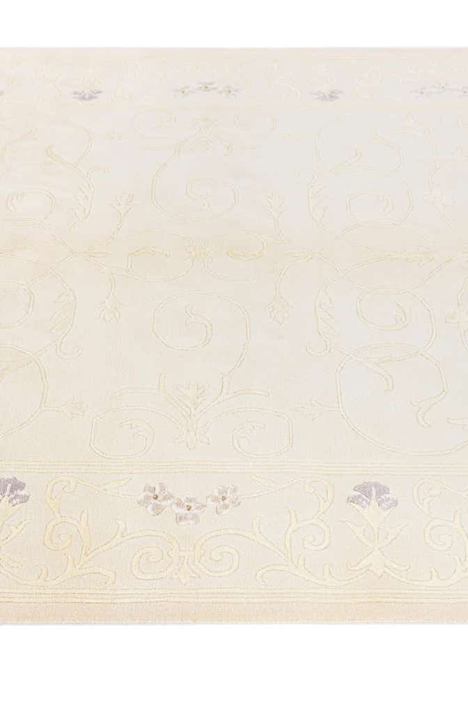 4' 11 x 6' 9 Hand Knotted Darya Wool Rug