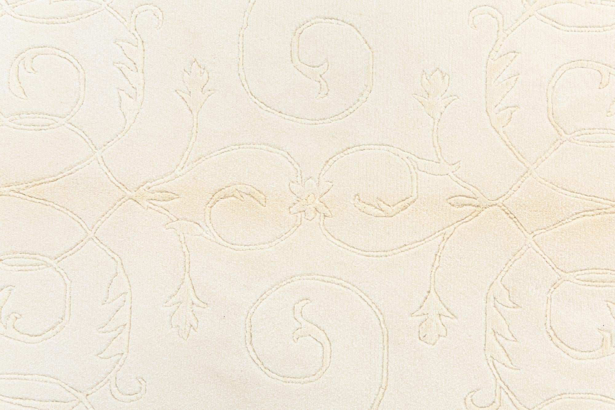 4' 11 x 6' 9 Hand Knotted Darya Wool Rug