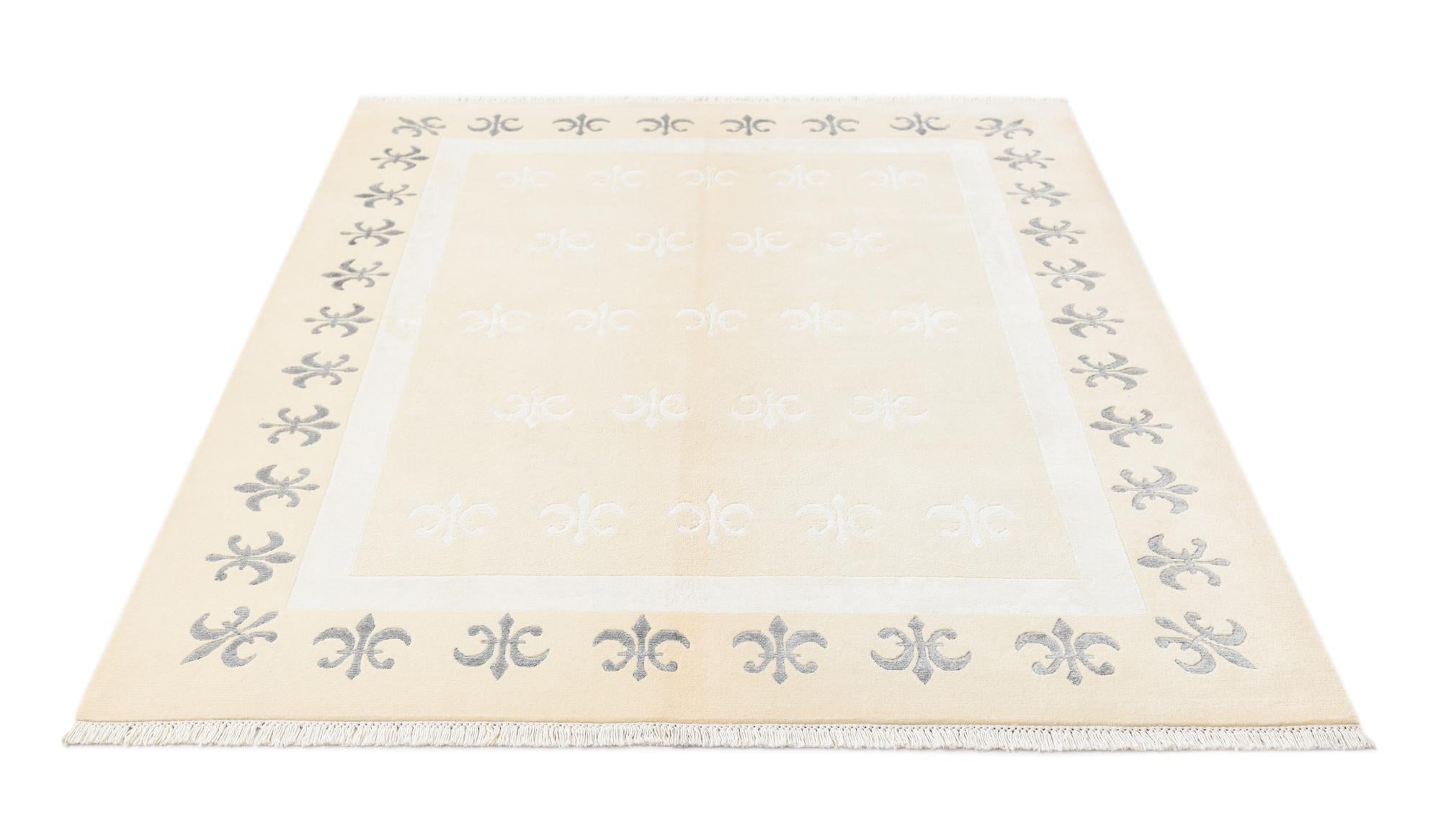 4' 10 x 6' 7 Hand Knotted Darya Wool Rug