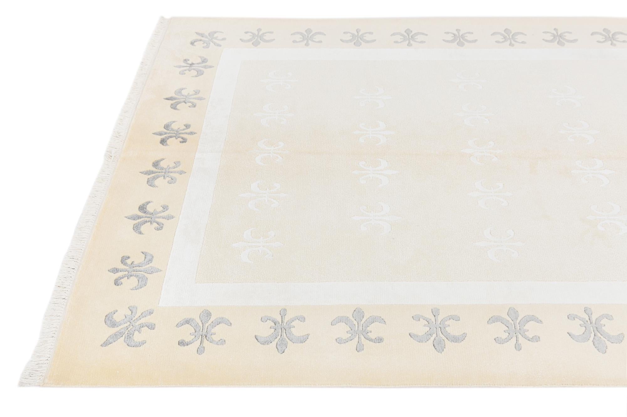 4' 10 x 6' 7 Hand Knotted Darya Wool Rug