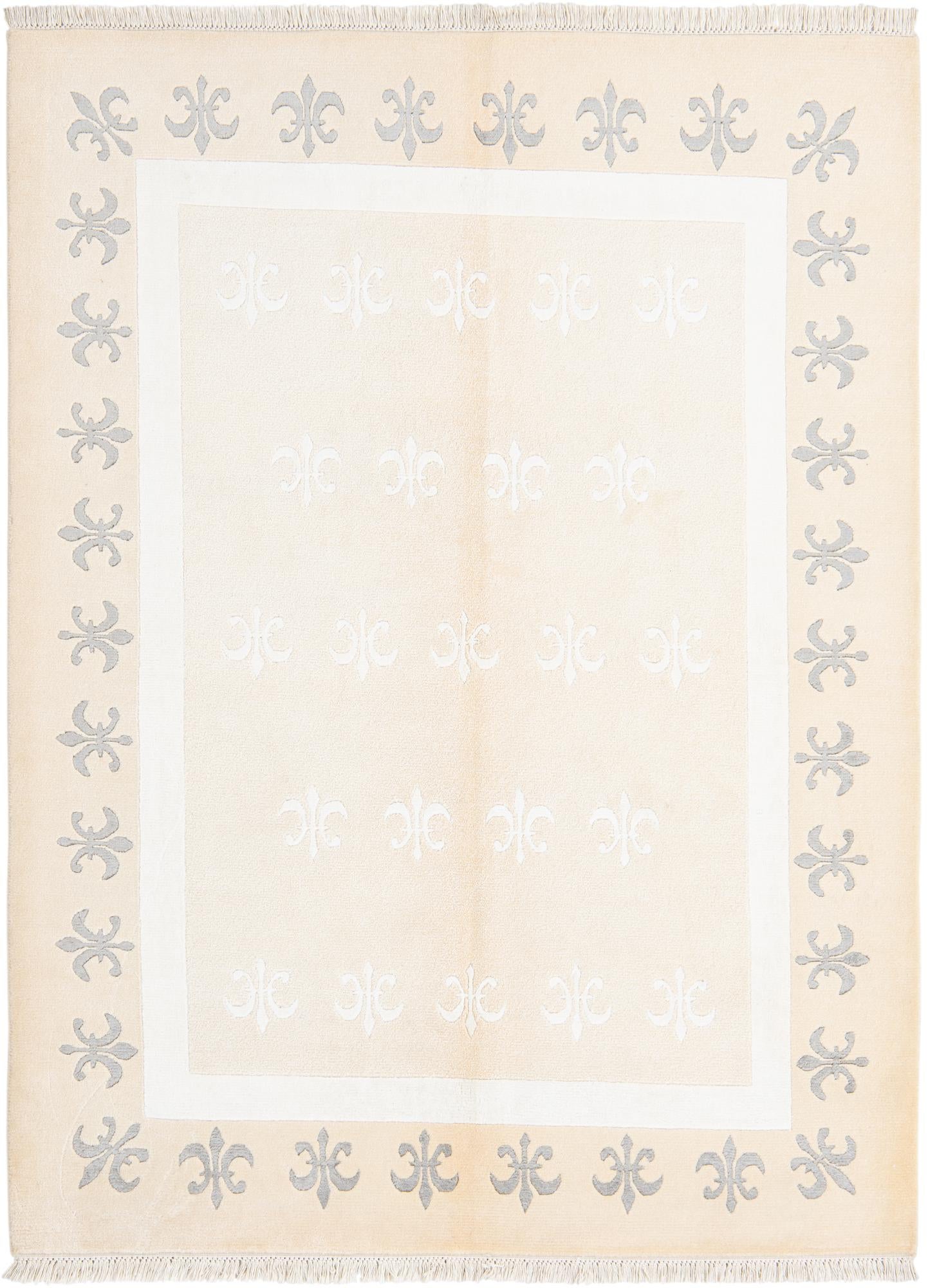 4' 10 x 6' 7 Hand Knotted Darya Wool Rug