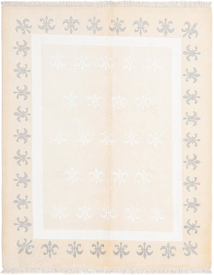 Detail image of 4' 10 x 6' 7 Hand Knotted Darya Wool Rug