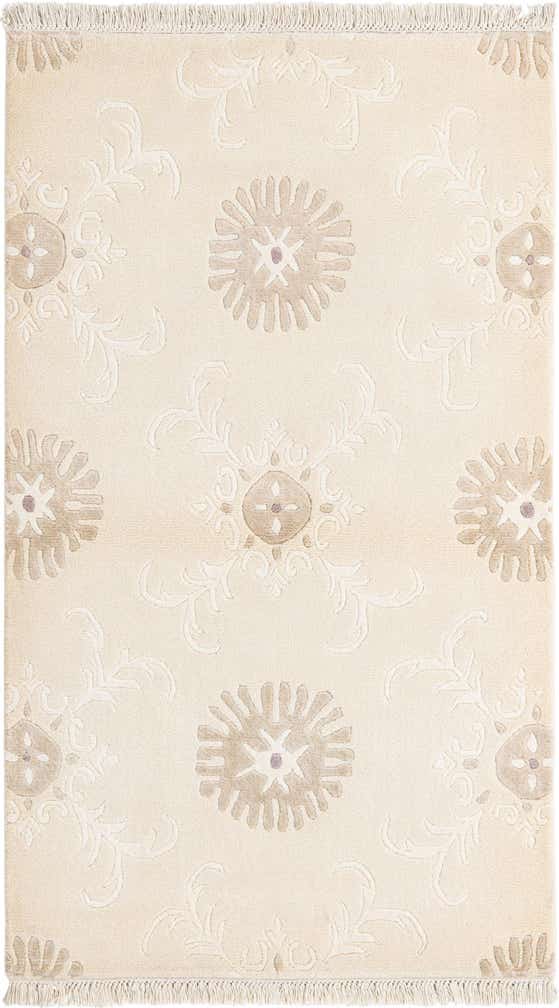 2' 11 x 5' Hand Knotted Darya Wool Rug