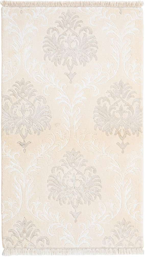 2' 7 x 4' 8 Hand Knotted Darya Wool Rug