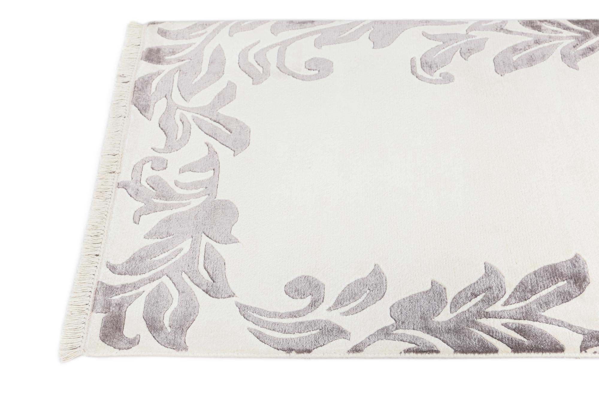 2' 8 x 5' 1 Hand Knotted Darya Wool Rug