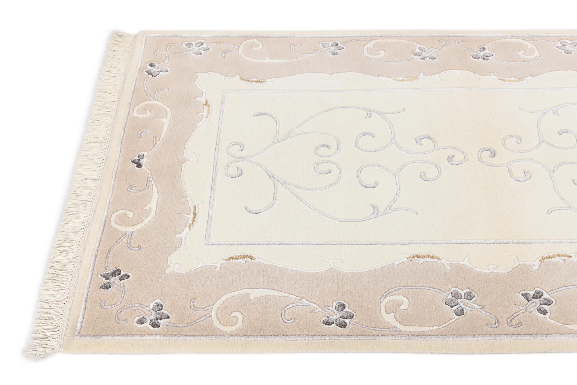 3' x 5' 1 Hand Knotted Darya Wool Rug