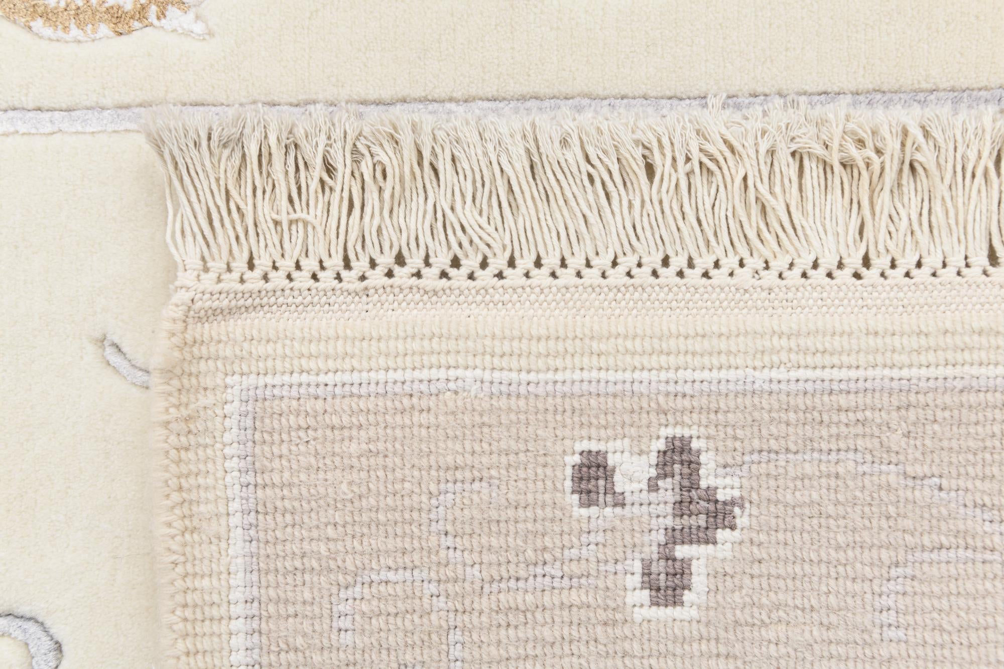 3' x 5' 1 Hand Knotted Darya Wool Rug